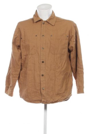 Мъжка риза Zara, Размер S, Цвят Кафяв, Цена 34,00 лв.