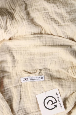 Ανδρικό πουκάμισο Zara, Μέγεθος M, Χρώμα Εκρού, Τιμή 16,70 €