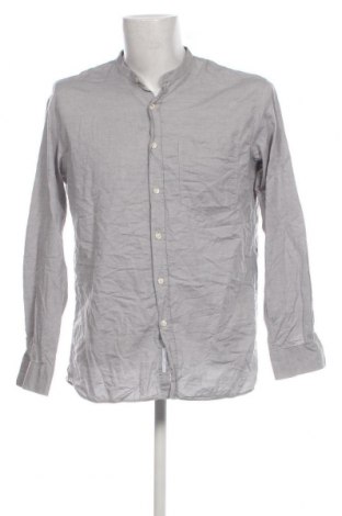 Мъжка риза Zara, Размер L, Цвят Сив, Цена 34,00 лв.