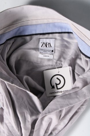 Pánska košeľa  Zara, Veľkosť M, Farba Sivá, Cena  3,86 €