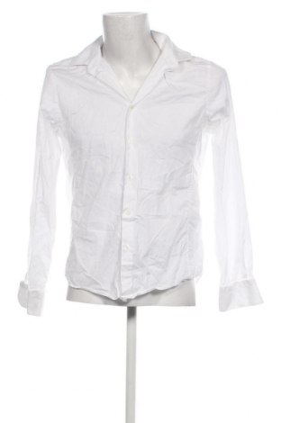 Мъжка риза Zara, Размер XL, Цвят Бял, Цена 20,40 лв.