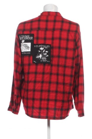 Ανδρικό πουκάμισο Zara, Μέγεθος L, Χρώμα Κόκκινο, Τιμή 21,03 €