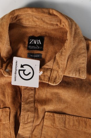 Pánska košeľa  Zara, Veľkosť S, Farba Hnedá, Cena  4,82 €