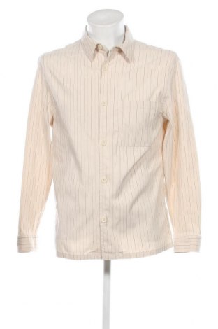 Мъжка риза Zara, Размер M, Цвят Бежов, Цена 40,72 лв.