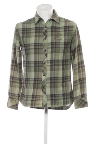 Мъжка риза Zara Man, Размер M, Цвят Зелен, Цена 34,00 лв.