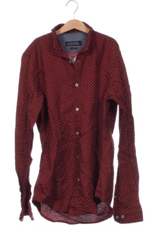 Herrenhemd Zara Man, Größe S, Farbe Rot, Preis 11,83 €