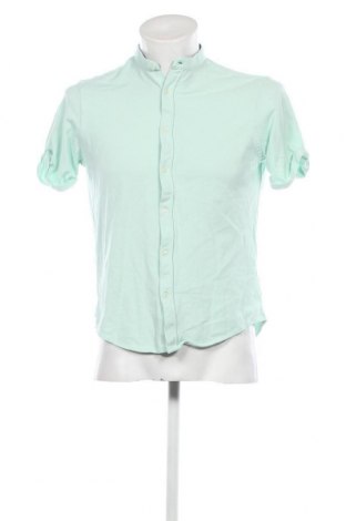 Мъжка риза Zara Man, Размер M, Цвят Зелен, Цена 27,00 лв.