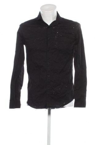 Ανδρικό πουκάμισο Zara Man, Μέγεθος S, Χρώμα Μαύρο, Τιμή 10,52 €