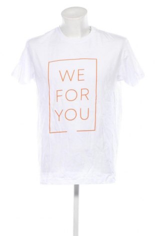 Ανδρικό t-shirt B&C Collection, Μέγεθος XL, Χρώμα Λευκό, Τιμή 4,20 €