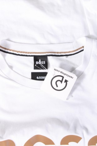 Ανδρικό t-shirt BOSS, Μέγεθος XL, Χρώμα Λευκό, Τιμή 32,00 €