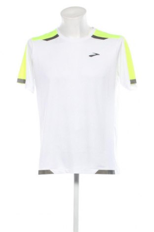 Мъжка тениска Brooks, Размер L, Цвят Бял, Цена 19,80 лв.