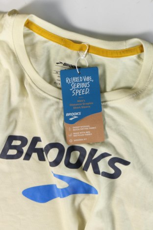 Ανδρικό t-shirt Brooks, Μέγεθος XL, Χρώμα Πράσινο, Τιμή 15,98 €