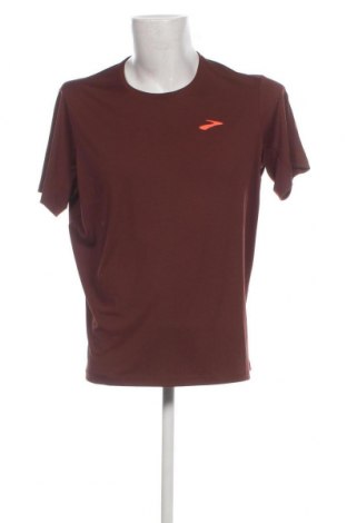 Мъжка тениска Brooks, Размер L, Цвят Кафяв, Цена 21,60 лв.