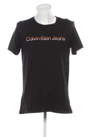 Męski T-shirt Calvin Klein Jeans, Rozmiar 3XL, Kolor Czarny, Cena 205,24 zł