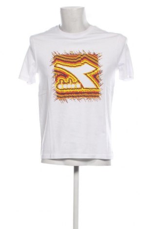 Herren T-Shirt Diadora, Größe S, Farbe Weiß, Preis € 17,32