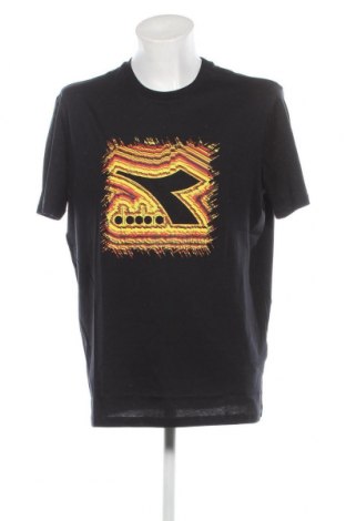 Herren T-Shirt Diadora, Größe XXL, Farbe Schwarz, Preis 17,32 €