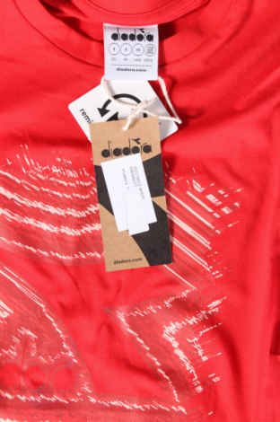 Ανδρικό t-shirt Diadora, Μέγεθος S, Χρώμα Κόκκινο, Τιμή 11,55 €