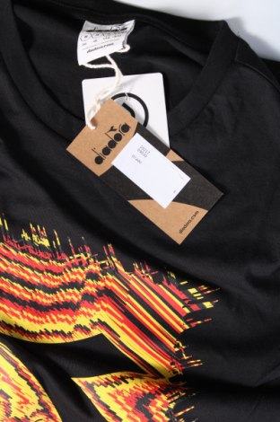 Herren T-Shirt Diadora, Größe M, Farbe Schwarz, Preis € 24,54