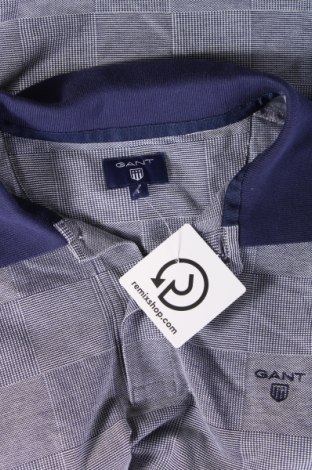 Мъжка тениска Gant, Размер L, Цвят Син, Цена 91,20 лв.