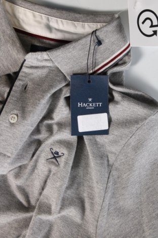 Herren T-Shirt Hackett, Größe M, Farbe Grau, Preis 37,11 €