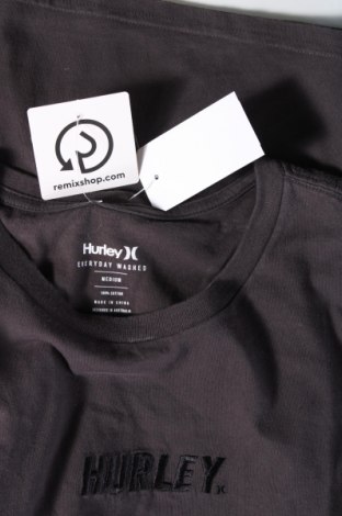 Мъжка тениска Hurley, Размер M, Цвят Сив, Цена 44,80 лв.