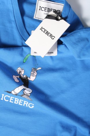 Férfi póló Iceberg, Méret L, Szín Kék, Ár 24 101 Ft
