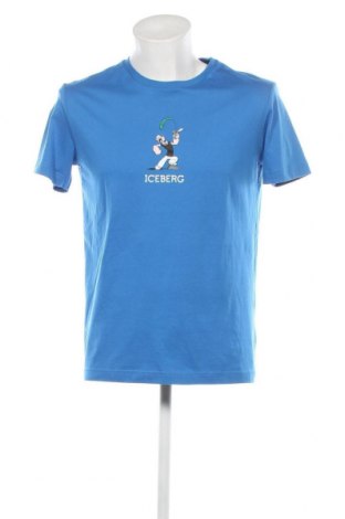 Мъжка тениска Iceberg, Размер L, Цвят Син, Цена 114,00 лв.