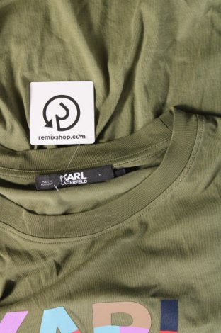Tricou de bărbați Karl Lagerfeld, Mărime XL, Culoare Verde, Preț 159,59 Lei