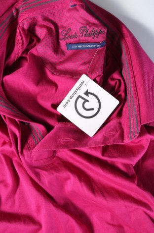 Мъжка тениска Louis Philippe, Размер L, Цвят Розов, Цена 12,94 лв.