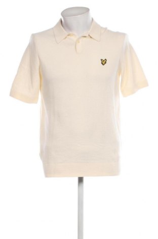 Ανδρικό t-shirt Lyle & Scott, Μέγεθος M, Χρώμα Εκρού, Τιμή 28,87 €