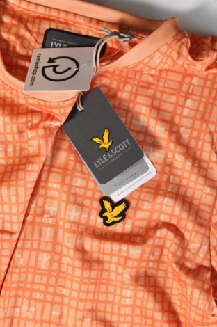Мъжка тениска Lyle & Scott, Размер M, Цвят Оранжев, Цена 56,00 лв.