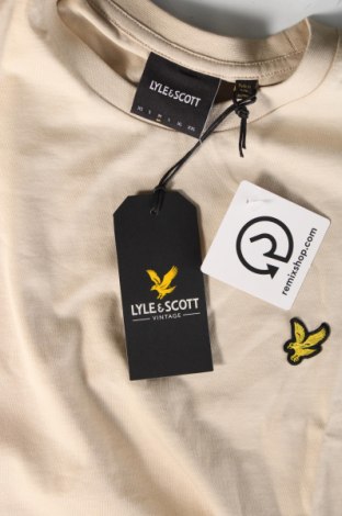 Pánske tričko  Lyle & Scott, Veľkosť M, Farba Béžová, Cena  28,87 €