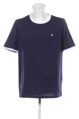 Herren T-Shirt Lyle & Scott, Größe XXL, Farbe Blau, Preis 28,87 €