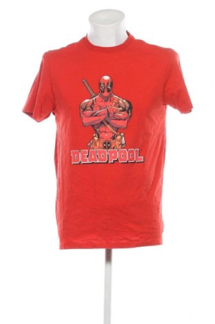 Ανδρικό t-shirt Marvel, Μέγεθος XL, Χρώμα Κόκκινο, Τιμή 7,16 €