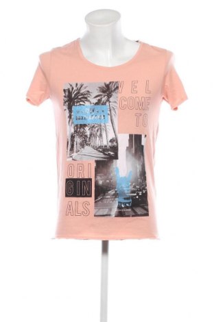 Herren T-Shirt Originals By Jack & Jones, Größe S, Farbe Rosa, Preis € 8,25