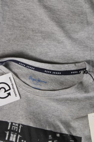 Мъжка тениска Pepe Jeans, Размер M, Цвят Сив, Цена 56,00 лв.
