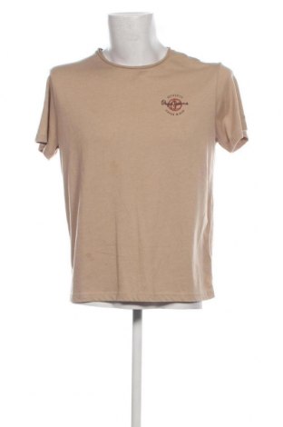 Ανδρικό t-shirt Pepe Jeans, Μέγεθος M, Χρώμα  Μπέζ, Τιμή 24,54 €