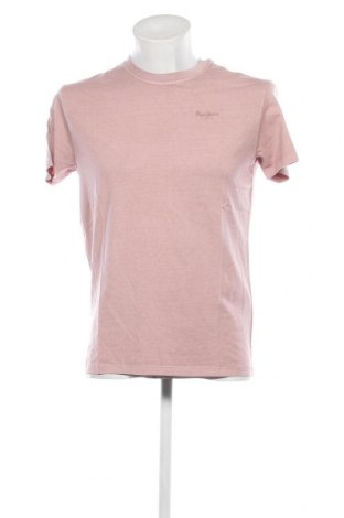 Herren T-Shirt Pepe Jeans, Größe S, Farbe Aschrosa, Preis € 17,32