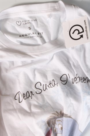 Ανδρικό t-shirt Primark, Μέγεθος S, Χρώμα Λευκό, Τιμή 6,92 €