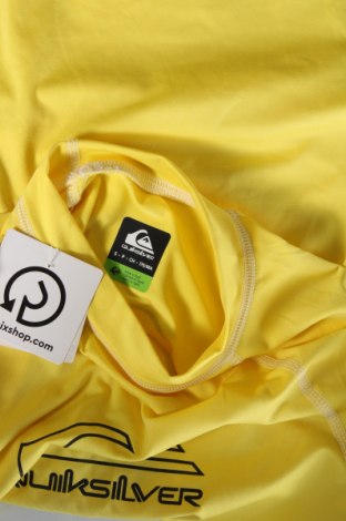 Мъжка тениска Quiksilver, Размер S, Цвят Жълт, Цена 36,00 лв.