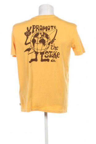 Ανδρικό t-shirt Quiksilver, Μέγεθος M, Χρώμα Κίτρινο, Τιμή 15,98 €