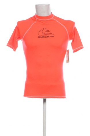 Herren T-Shirt Quiksilver, Größe S, Farbe Orange, Preis 18,56 €