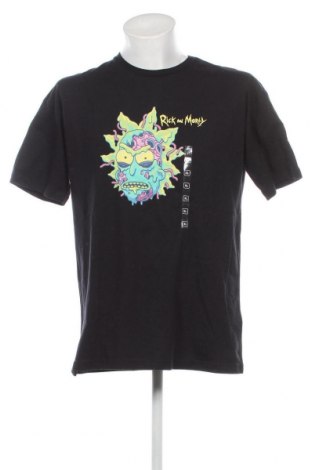 Мъжка тениска Rick and Morty, Размер XL, Цвят Черен, Цена 26,35 лв.