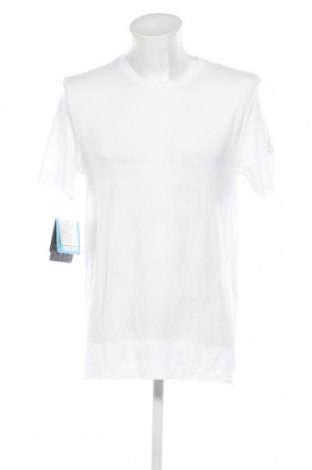 Herren T-Shirt Salomon, Größe L, Farbe Weiß, Preis 31,54 €