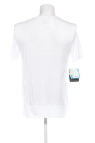 Herren T-Shirt Salomon, Größe L, Farbe Weiß, Preis € 31,54