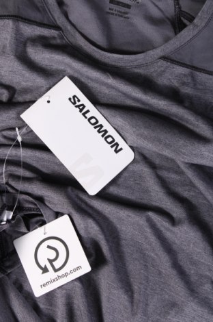 Мъжка тениска Salomon, Размер L, Цвят Сив, Цена 57,60 лв.