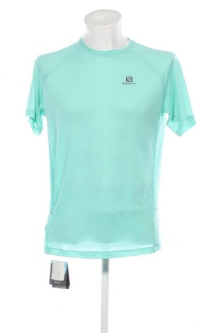 Ανδρικό t-shirt Salomon, Μέγεθος L, Χρώμα Μπλέ, Τιμή 37,11 €