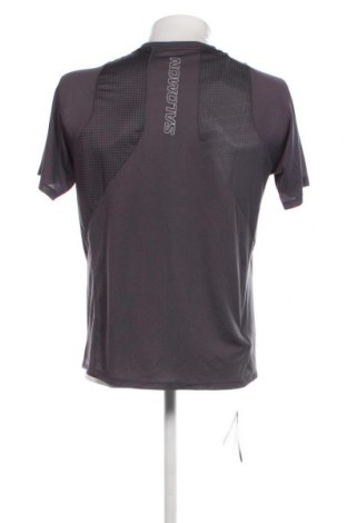 Herren T-Shirt Salomon, Größe L, Farbe Grau, Preis 37,11 €