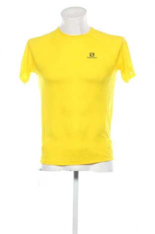Ανδρικό t-shirt Salomon, Μέγεθος S, Χρώμα Κίτρινο, Τιμή 22,27 €