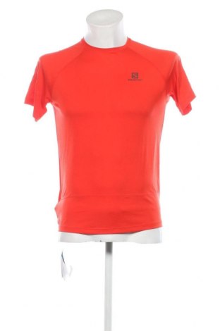 Ανδρικό t-shirt Salomon, Μέγεθος S, Χρώμα Κόκκινο, Τιμή 22,27 €
